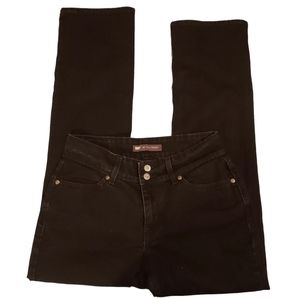 LEVI 529 Women's Black Curvy Straight Jeans Size 10M